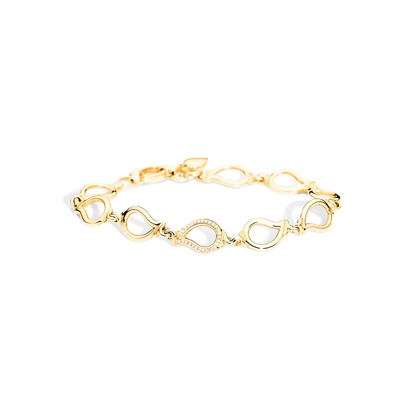 SIGNATURE bracelet small 18K yellow gold
SIGNATURE Armband small 18K Gelbgold