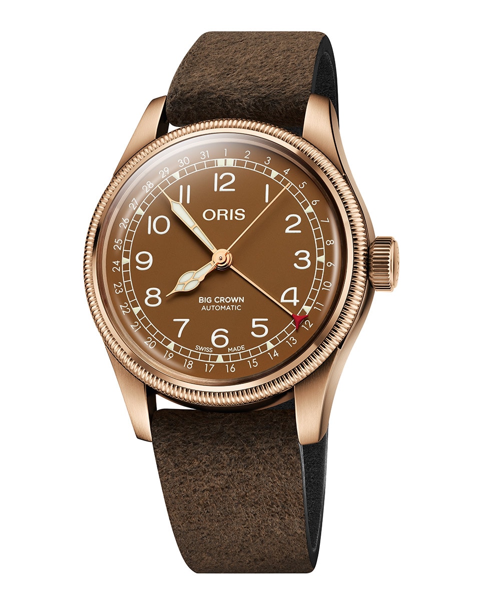 Oris Big Crown Bronze Pointer Date Original 11115